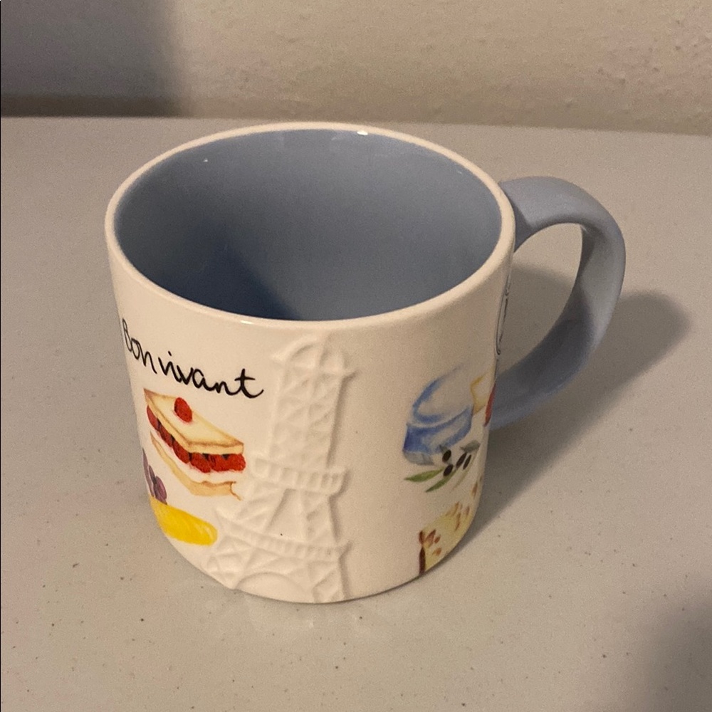 Blue and White Mug